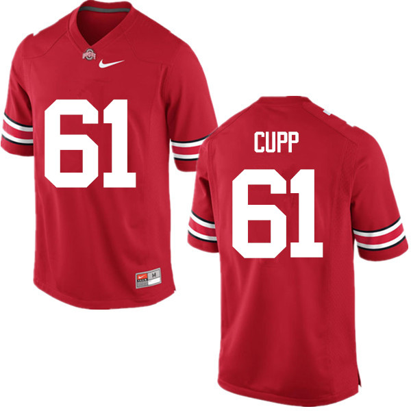Ohio State Buckeyes #61 Gavin Cupp College Football Jerseys Game-Red